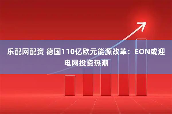 乐配网配资 德国110亿欧元能源改革：EON或迎电网投资热潮